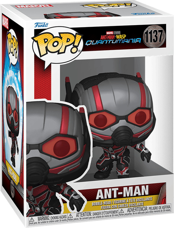 Funko Pop! Marvel 1137: Ant-Man and the Wasp: Quantumania - Ant-Man Vinyl Figure (New) - Funko 440G