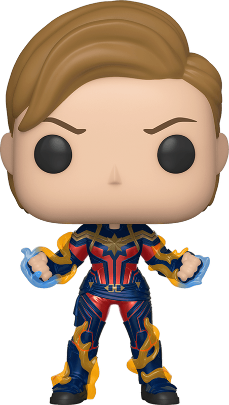 Funko Pop! Marvel 576: Avengers: Endgame - Captain Marvel Vinyl Bobble-Head (New) - Funko 440G