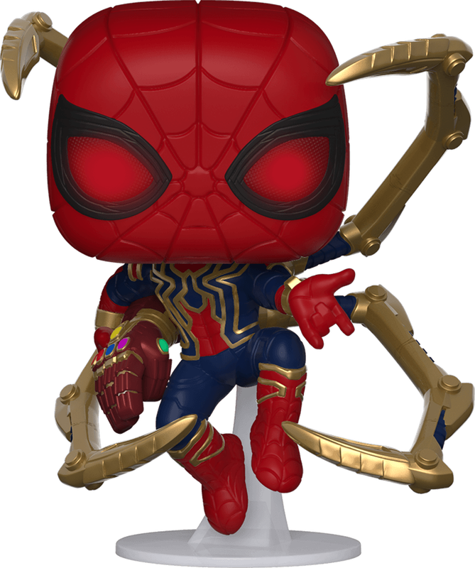 Funko Pop! Marvel 574: Avengers: Endgame - Iron Spider Vinyl Bobble-Head (Nano Gauntlet)(New) -