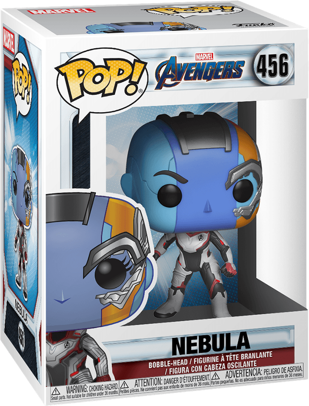 Funko Pop! Marvel 456: Avengers: Endgame - Nebula Vinyl Bobble-Head (Quantum Realm Suit)(New) -