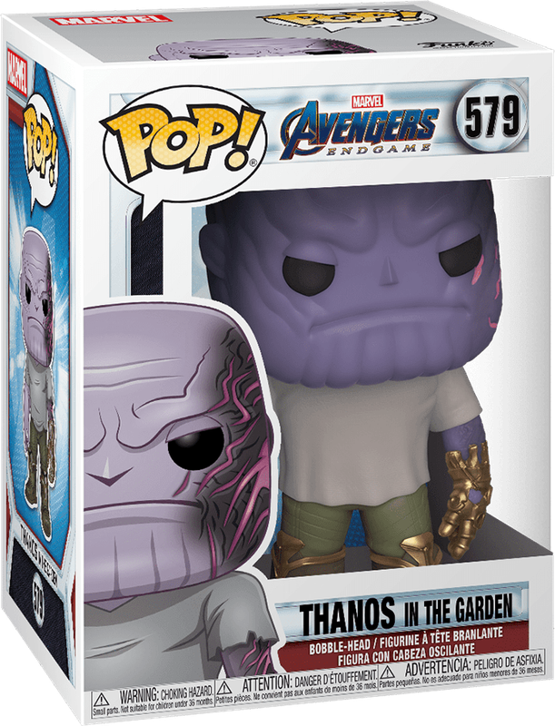 Funko Pop! Marvel 579: Avengers: Endgame - Thanos in the Garden Vinyl Bobble-Head (New) - Funko 440G