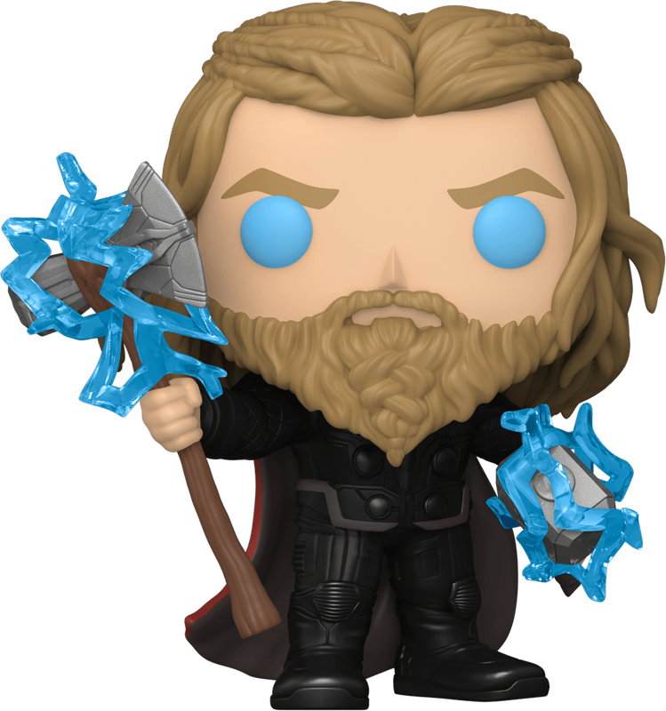 Funko Pop! Marvel 1117: Avengers: Endgame - Thor with Mjolnir and Stormbreaker Vinyl Bobble-Head