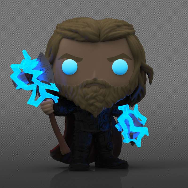 Funko Pop! Marvel 1117: Avengers: Endgame - Thor with Mjolnir and Stormbreaker Vinyl Bobble-Head