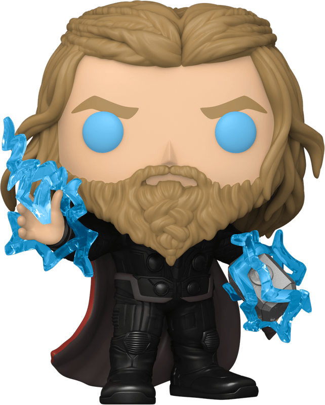 Funko Pop! Marvel 1117: Avengers: Endgame - Thor with Mjolnir Vinyl Bobble-Head (Glow in the