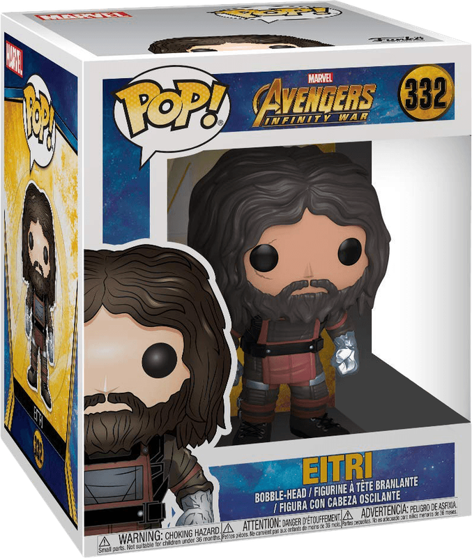 Funko Pop! Marvel 332: Avengers: Infinity War - Eitri Super Sized 6'' Vinyl Bobble-Head (New) -