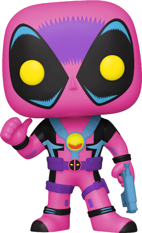 Funko Pop! Heroes 801: Black Light - Deadpool Vinyl Figure (New) - Funko 440G