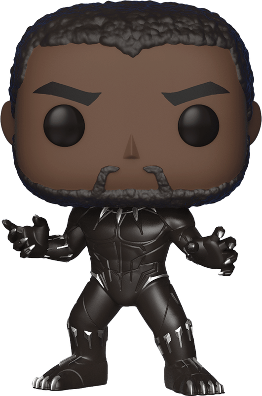 Funko Pop! Marvel 273: Black Panther - Black Panther Vinyl Bobble-Head (New) - Funko 440G
