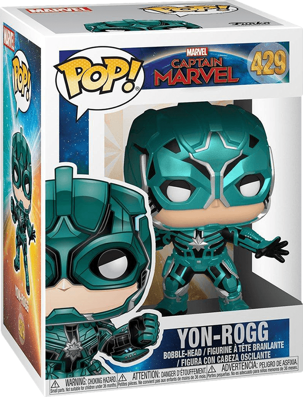 Funko Pop! Marvel 429: Captain Marvel - Yon-Rogg Vinyl Bobble-Head (New) - Funko 440G