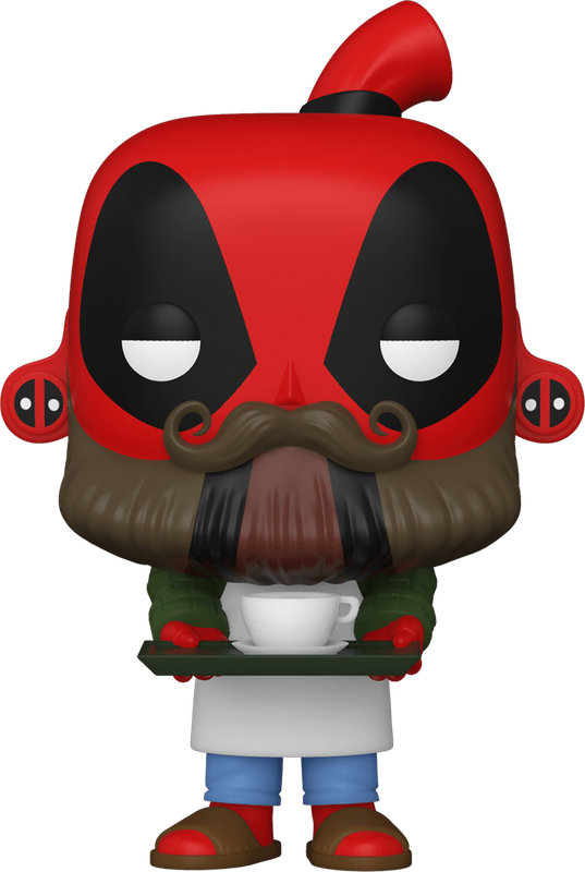 Funko Pop! Marvel 775: Deadpool - Barista Deadpool Vinyl Bobble-Head (New) - Funko 440G