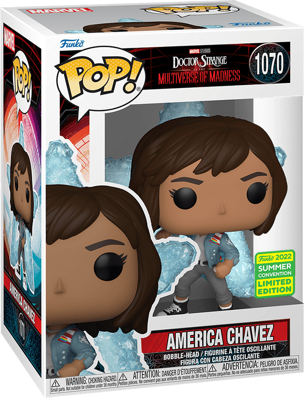 Funko Pop! Marvel 1070: Doctor Strange in the Multiverse of Madness - America Chavez with Star