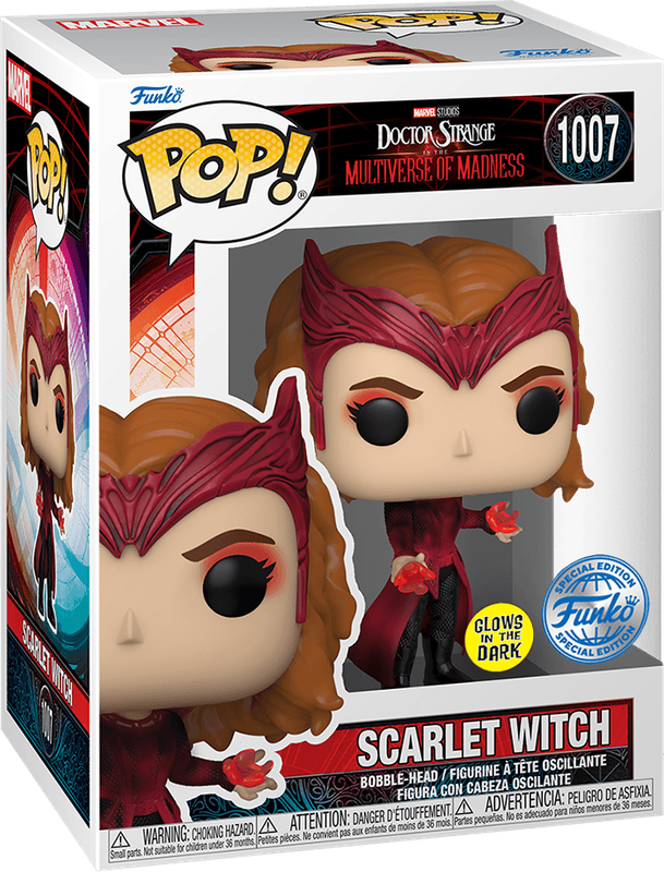 Funko Pop! Marvel 1007: Doctor Strange in the Multiverse of Madness - Scarlet Witch Vinyl