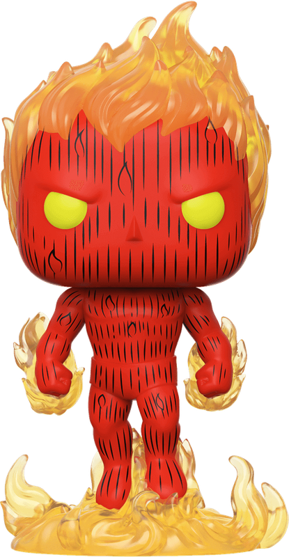 Funko Pop! Marvel 559: Fantastic Four - Human Torch Vinyl Figure (New) - Funko 440G