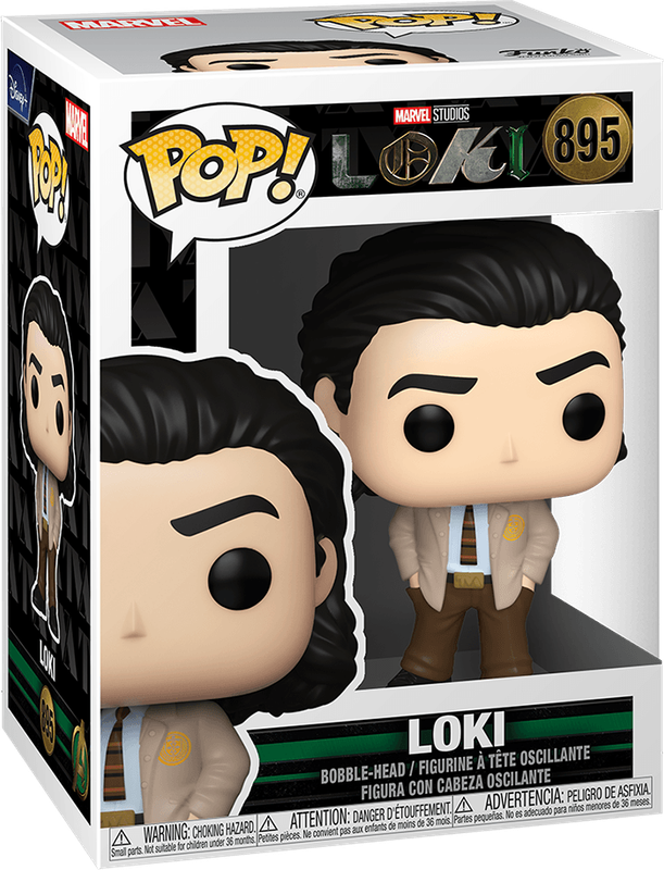 Funko Pop! Marvel 895: Loki - Loki Vinyl Bobble-Head (New) - Funko 440G