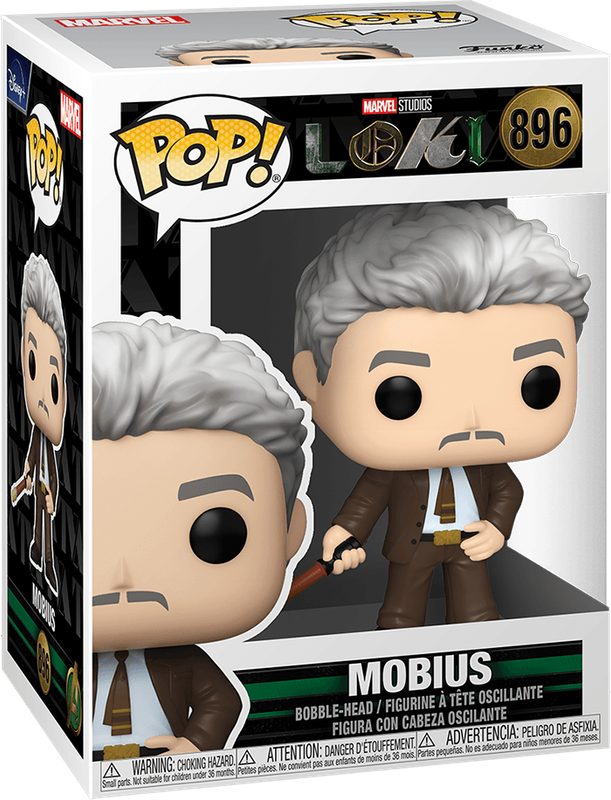 Funko Pop! Marvel 896: Loki - Mobius Vinyl Bobble-Head (New) - Funko 440G