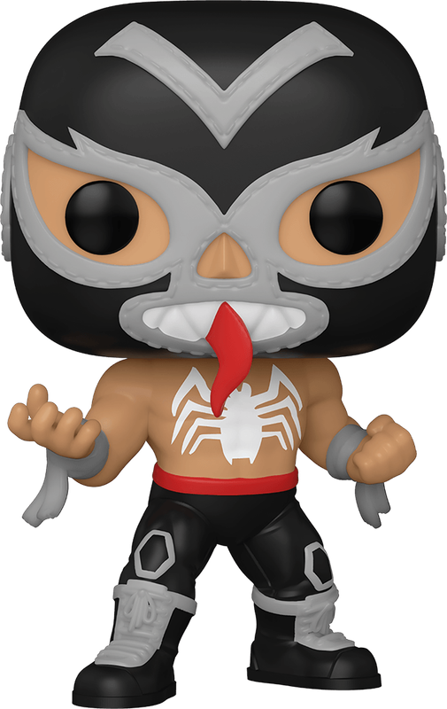 Funko Pop! Marvel 707: Lucha Libre Edition - El Venenoide Vinyl Bobble-Head (New) - Funko 440G