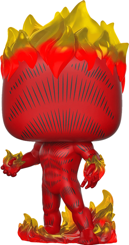 Funko Pop! Marvel 501: Marvel 80 Years - The Original Human Torch Vinyl Bobble-Head *See Note*