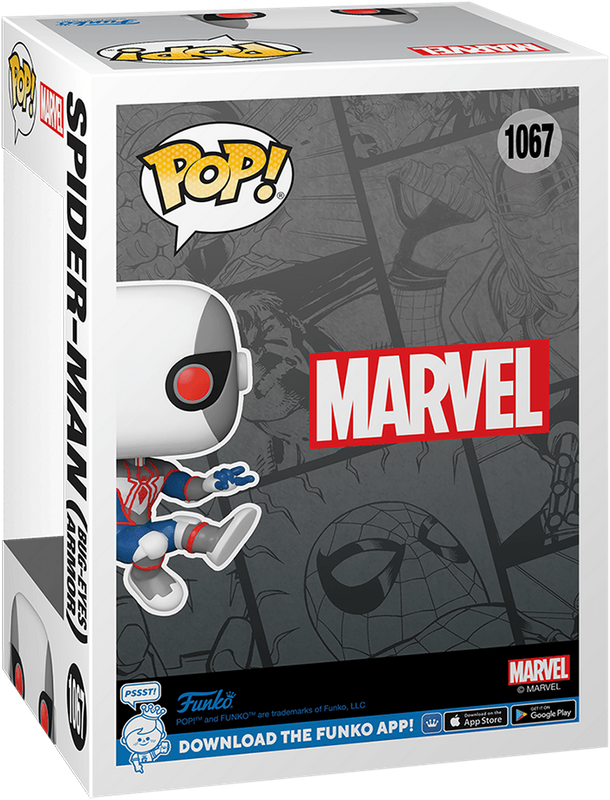 Funko Pop! Marvel 1067: Spider-Man Vinyl Bobble-Head (Bug-Eyes Armor)(New) - Funko 440G