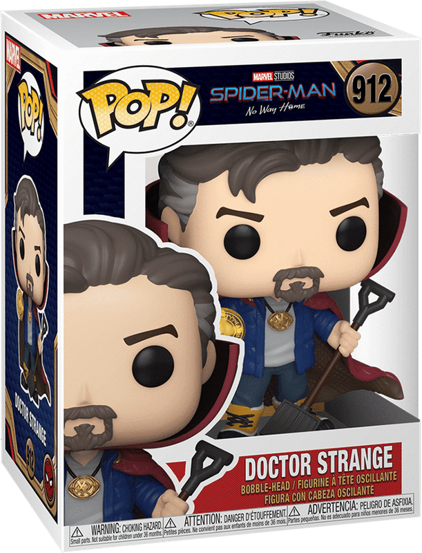 Funko Pop! Marvel 912: Spider-Man: No Way Home - Doctor Strange Vinyl Bobble-Head (New) - Funko 440G