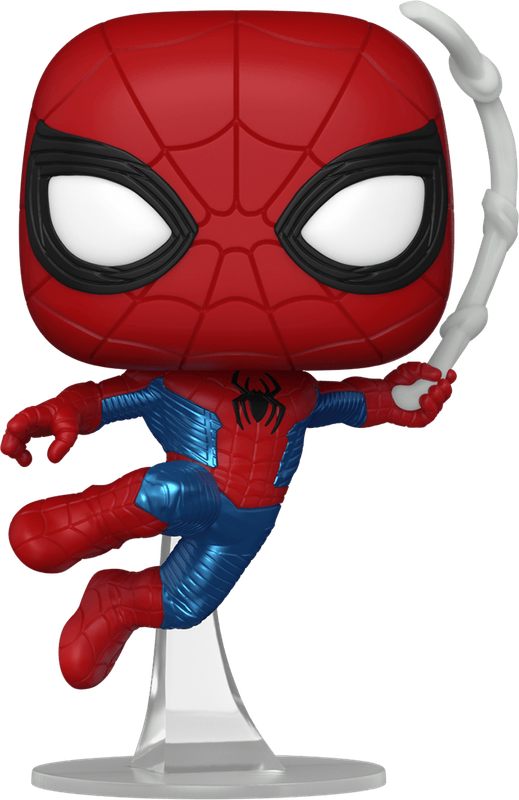 Funko Pop! Marvel 1160: Spider-Man: No Way Home - Spider-Man Vinyl Bobble-Head (Finale Suit)(New) -