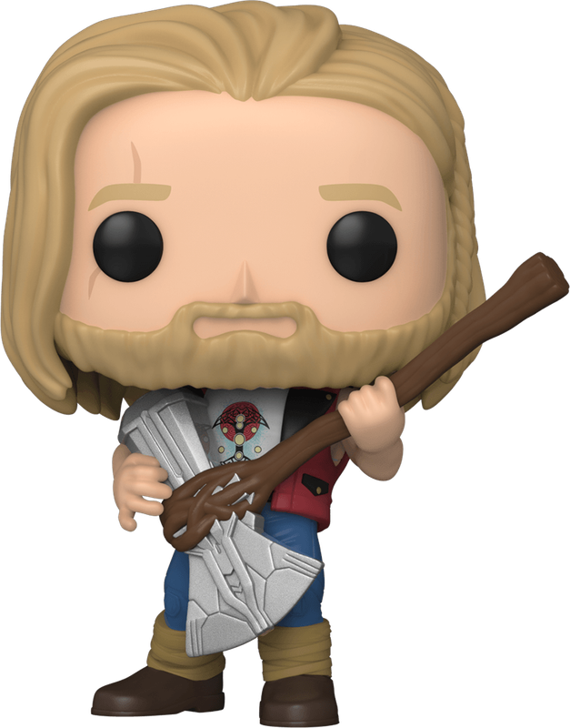 Funko Pop! Marvel 1085: Thor: Love and Thunder - Ravager Thor Vinyl Bobble-Head (New) - Funko 440G