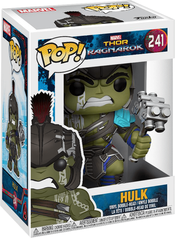 Funko Pop! Marvel: Thor Ragnarok - Hulk Vinyl Bobble-Head (New) - Funko 300G