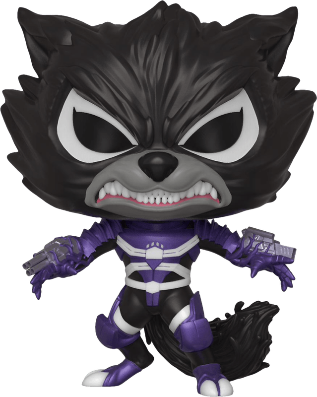 Funko Pop! Marvel 515: Venom - Venomized Rocket Vinyl Bobble-Head (New) - Funko 440G