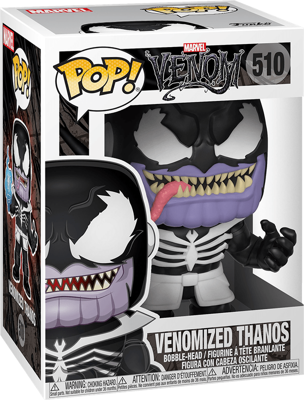 Funko Pop! Marvel 510: Venom - Venomized Thanos Vinyl Bobble-Head (New) - Funko 440G