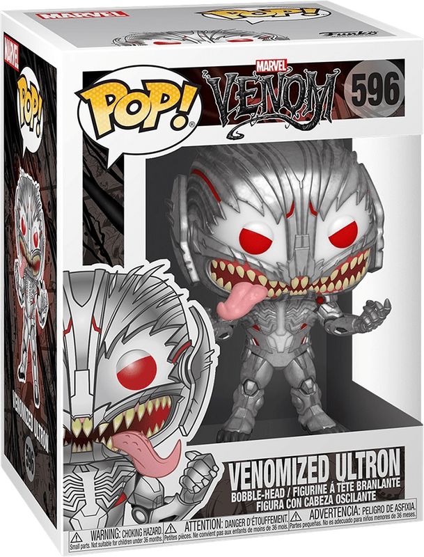 Funko Pop! Marvel 596: Venom - Venomized Ultron Vinyl Bobble-Head *See Note* (New) - Funko 440G