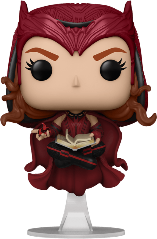 Funko Pop! Marvel 823: WandaVision - Scarlet Witch Vinyl Bobble-Head (Darkhold)(New) - Funko 440G