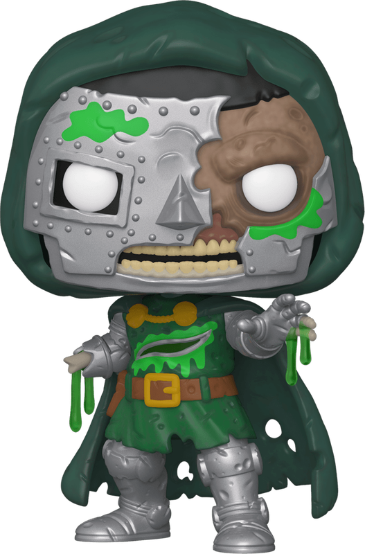 Funko Pop! Marvel 789: Zombies - Zombie Doctor Doom Vinyl Bobble-Head (New) - Funko 440G