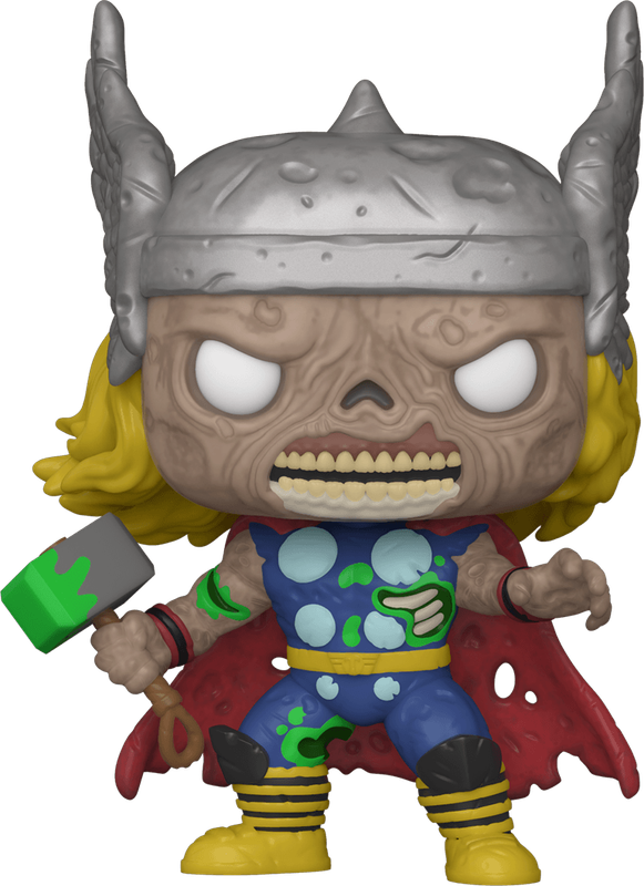 Funko Pop! Marvel 787: Zombies - Zombie Thor Vinyl Bobble-Head (Glow in the Dark)(New) - Funko 440G