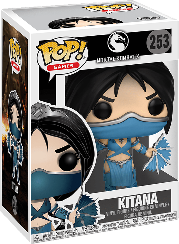 Funko Pop! Games: Mortal Kombat X - Kitana Vinyl Figure (New) - Funko 300G
