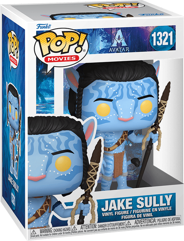 Funko Pop! Movies 1321: Avatar - Jake Sully Vinyl Figure (New) - Funko 440G