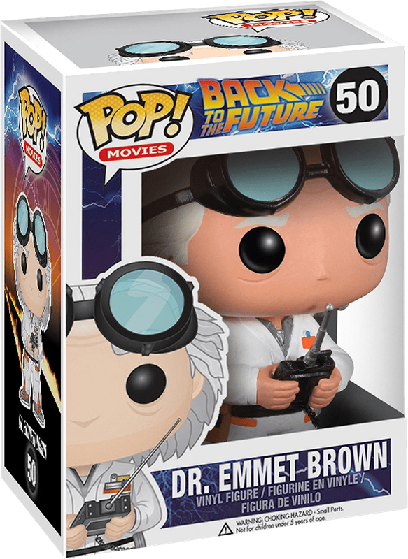 Funko Pop! Movies 50: Back to the Future - Dr. Emmet Brown Vinyl Figure (New) - Funko 300G