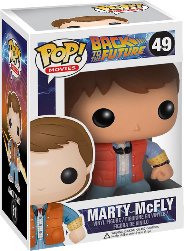 Funko Pop! Movies 49: Back to the Future - Marty McFly Vinyl Figure (New) - Funko 440G