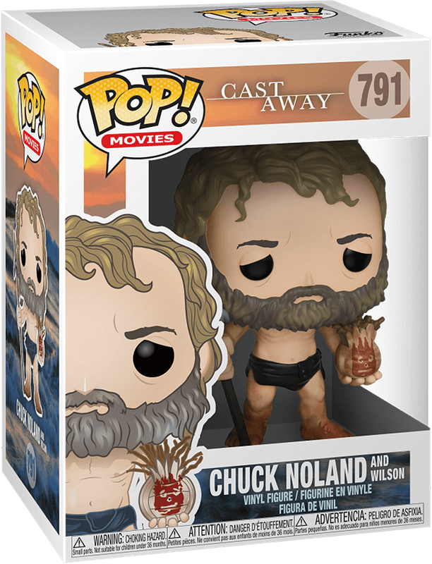 Funko Pop! Movies 791: Cast Away - Chuck Noland and Wilson Vinyl Figure (New) - Funko 440G