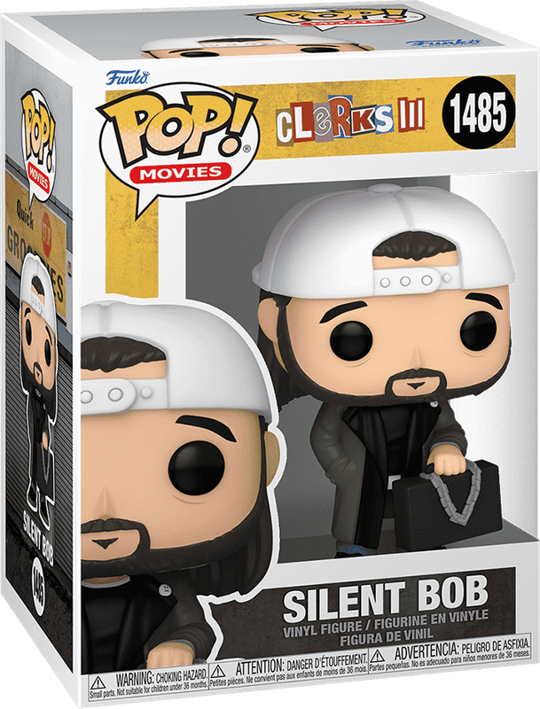 Funko Pop! Movies 1485: Clerks III - Silent Bob Vinyl Figure (New) - Funko 440G