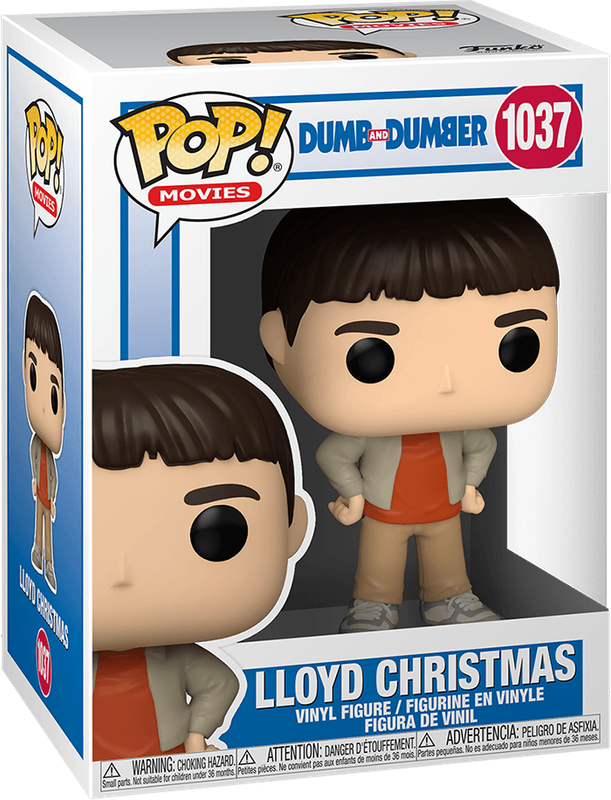 Funko Pop! Movies 1037: Dumb and Dumber - Lloyd Christmas Vinyl Figure (New) - Funko 440G