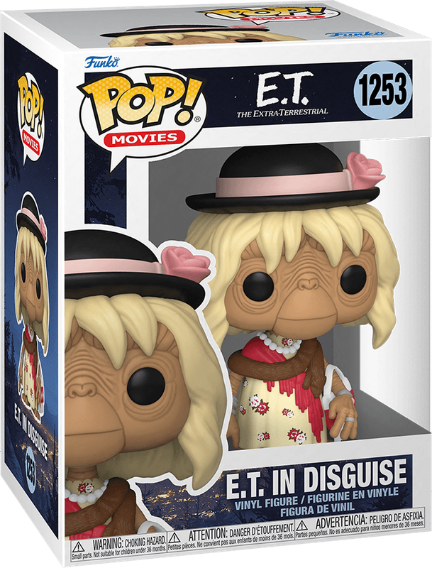 Funko Pop! Movies 1253: E.T. the Extra-Terrestrial - E.T. in Disguise Vinyl Figure (New) - Funko