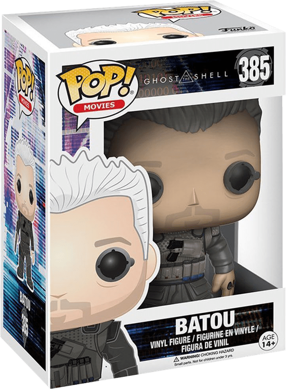 Funko Pop! Movies 385: Ghost in the Shell - Batou Vinyl Figure (New) - Funko 440G