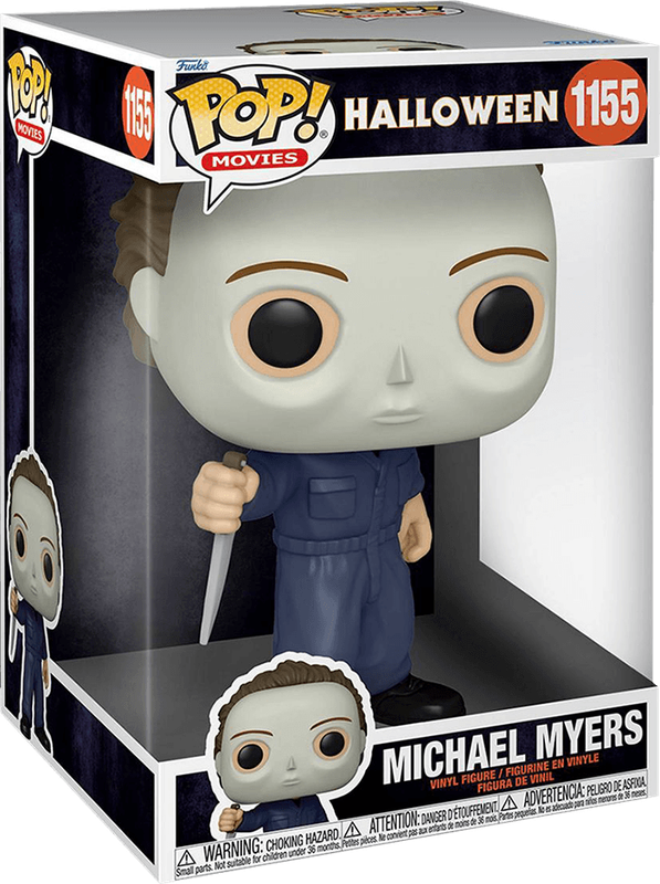 Funko Pop! Movies 1155: Halloween - Michael Myers Super Sized 10'' Vinyl Figure *See Note* (New) -