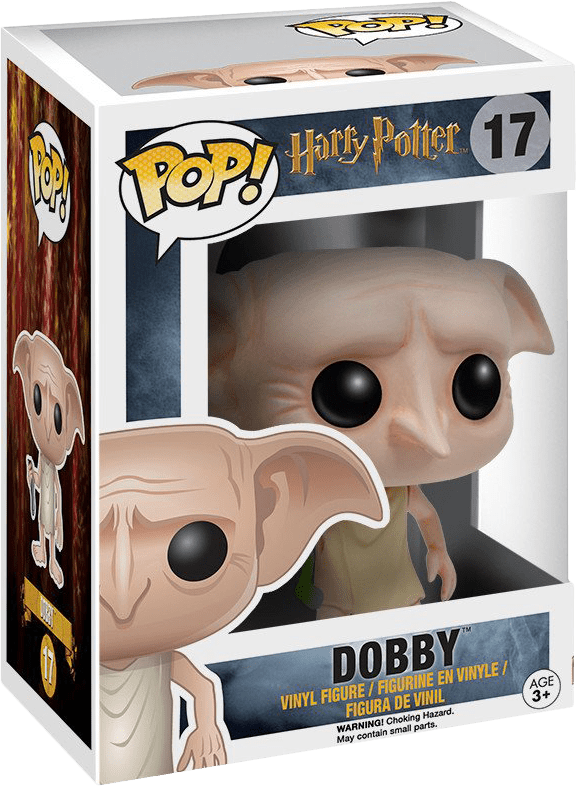 Funko Pop! Harry Potter 17 - Dobby with Sock Vinyl Figure (New) - Funko 440G
