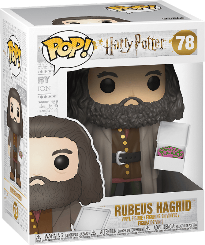 Funko Pop! Movies: Harry Potter - Rubeus Hagrid with Cake Super Sized 6'' Vinyl Figure (New) -