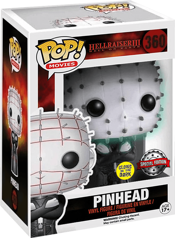 Funko Pop! Movies 360: Hellraiser III - Pinhead Vinyl Figure (Glow in the Dark)(New) - Funko 440G