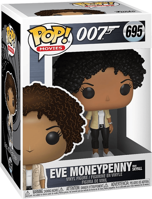 Funko Pop! Movies 695: James Bond 007 - Eve Moneypenny from Skyfall Vinyl Figure (New) - Funko 440G
