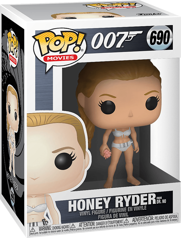 Funko Pop! Movies 690: James Bond 007 - Honey Ryder from Dr. No Vinyl Figure (New) - Funko 440G