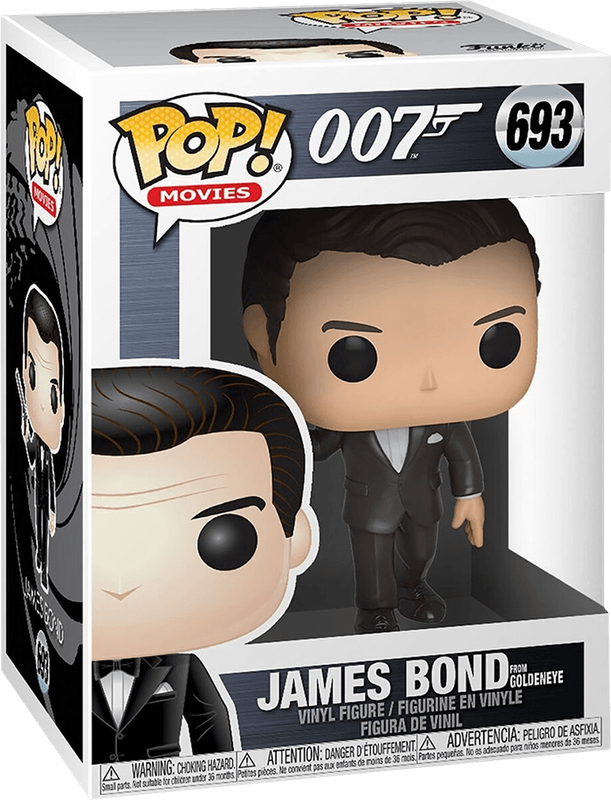 Funko Pop! Movies 693: James Bond 007 - James Bond from Goldeneye Vinyl Figure (New) - Funko 300G