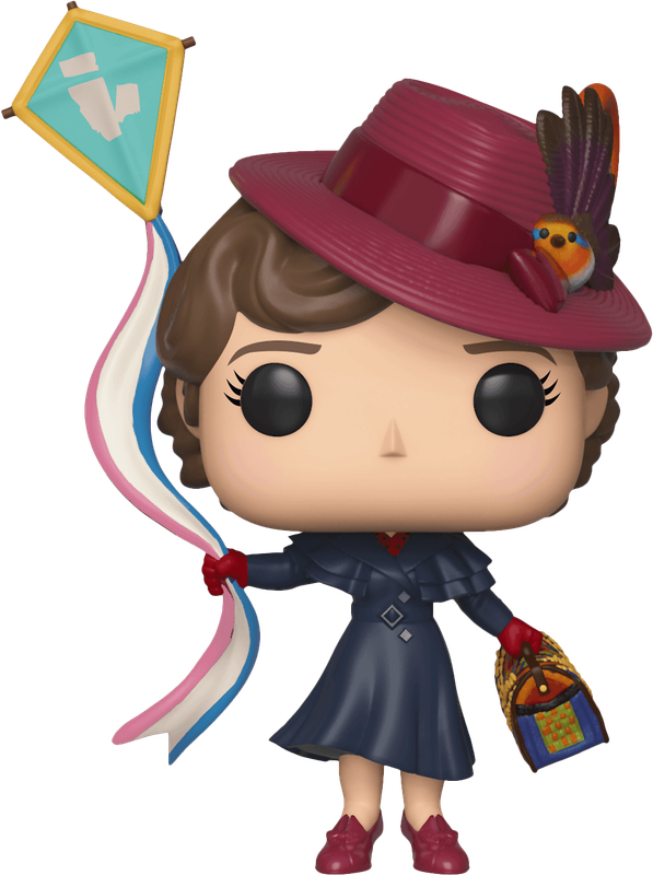 Funko Pop! Movies 468: Mary Poppins Returns - Mary Poppins with Kite Vinyl Figure (New) - Funko 300G