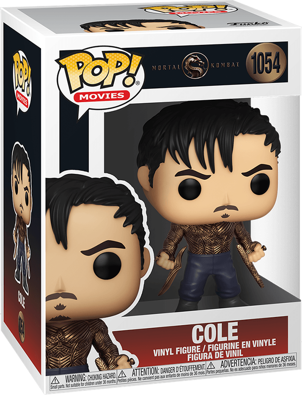 Funko Pop! Movies 1054: Mortal Kombat - Cole Vinyl Figure (New) - Funko 440G