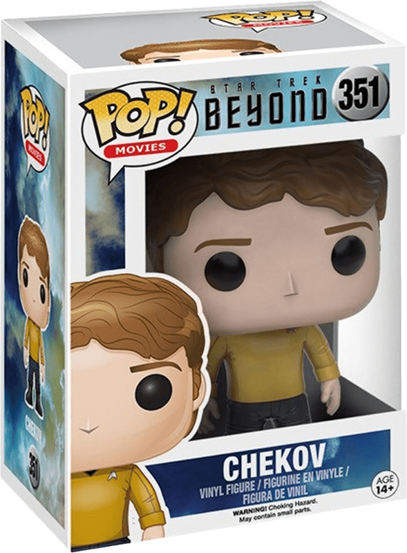 Funko Pop! Movies 351: Star Trek: Beyond - Chekov Vinyl Figure (New) - Funko 440G